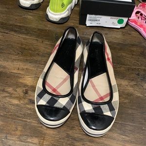 Authentic Burberry flats